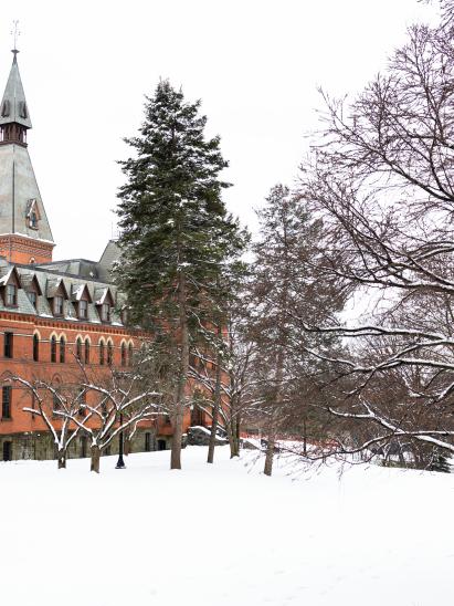 winter on the quad